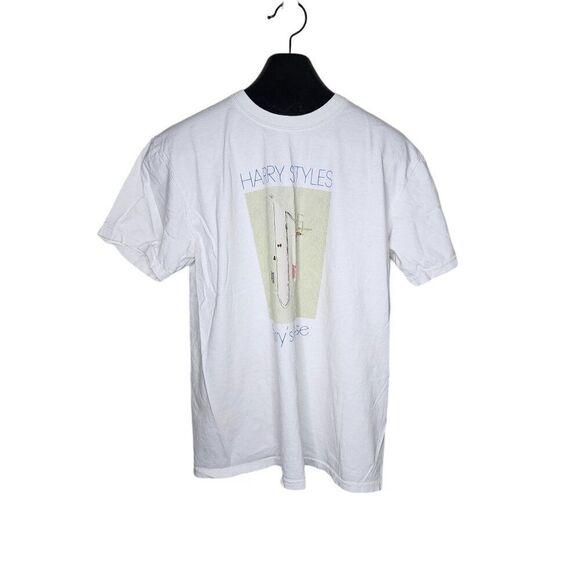 Harry Styles Harrys House Music TShirt Mens Size L White - Picture 1 of 6